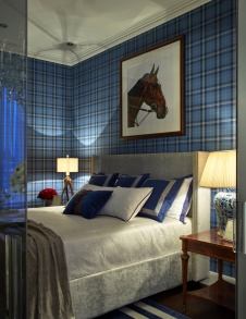 Фото интерьера спальни квартиры в американском стиле