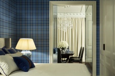 Фото интерьера спальни квартиры в американском стиле