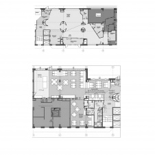 Планировка 1 и 2 этажей отеля Mercure в Калининграде.