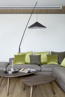 Фото интерьера гостиной квартиры в стиле минимализм