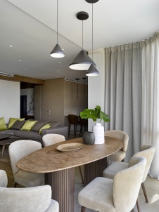 Фото интерьера гостиной квартиры в стиле минимализм