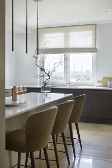 Фото интерьера кухни квартиры в стиле минимализм