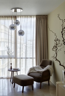 Фото интерьера спальни квартиры в стиле минимализм