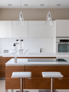 Фото интерьера кухни квартиры в стиле минимализм