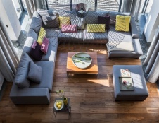 Фото интерьера зоны отдыха дома в стиле эко