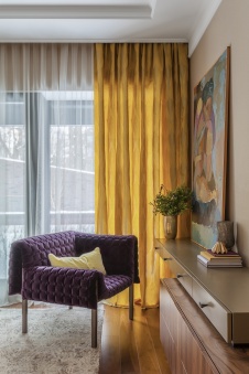 Фото интерьера спальни квартиры в стиле эко