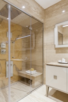 Фото интерьера хаммама квартиры в стиле эко