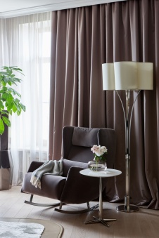 Фото интерьера спальни дома в стиле ар-деко