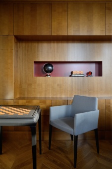 Фото интерьера кабинета дома в стиле эклектика