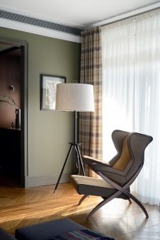 Фото интерьера спальни дома в стиле эклектика