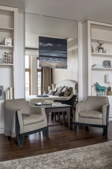 Фото интерьера гостевой квартиры в стиле ар-деко