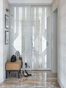 Фото интерьера прихожей квартиры в современном стиле