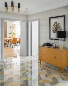 Фото интерьера прихожей квартиры в современном стиле