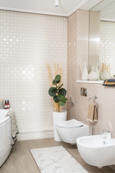 Фото интерьера санузла квартиры в современном стиле