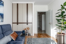 Фото интерьера кабинета квартиры в современном стиле