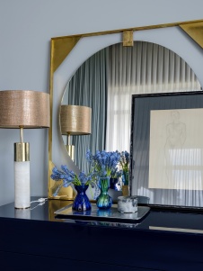 Фото интерьера спальни дома в стиле фьюжн