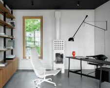 Фото интерьера кабинета дома в стиле авангард
