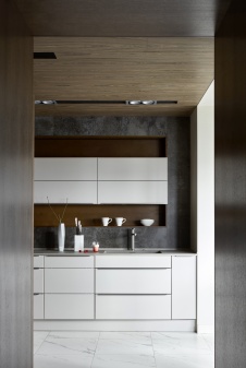 Фото интерьера кухни квартиры в стиле фьюжн