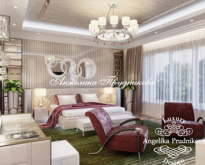 Дизайн-проект интерьера спальни в г.Брянск