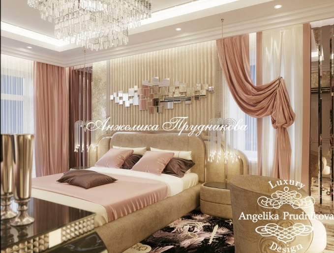 Дизайн-проект интерьера спальни для девушки в г.Брянск