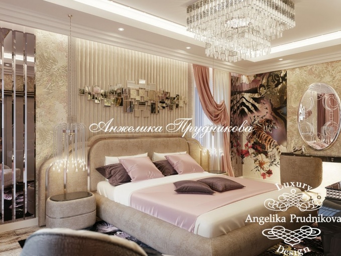 Дизайн-проект интерьера спальни для девушки в г.Брянск