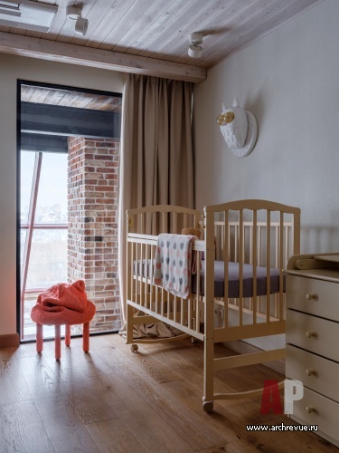 Фото интерьера детской квартиры в стиле лофт