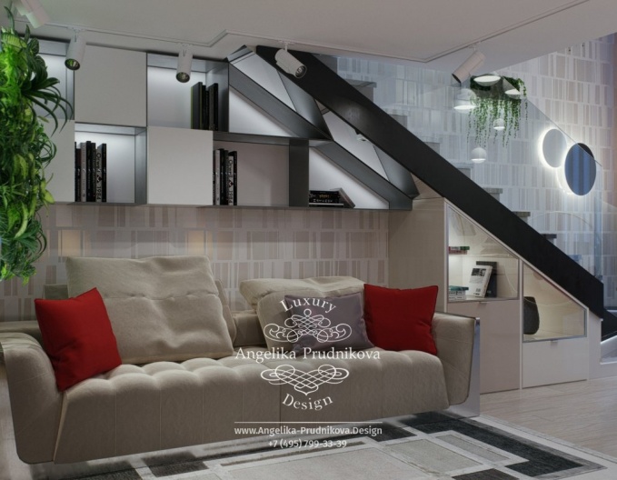 Дизайн-проект интерьера детской спальни для девушки в ЖК Art Residence