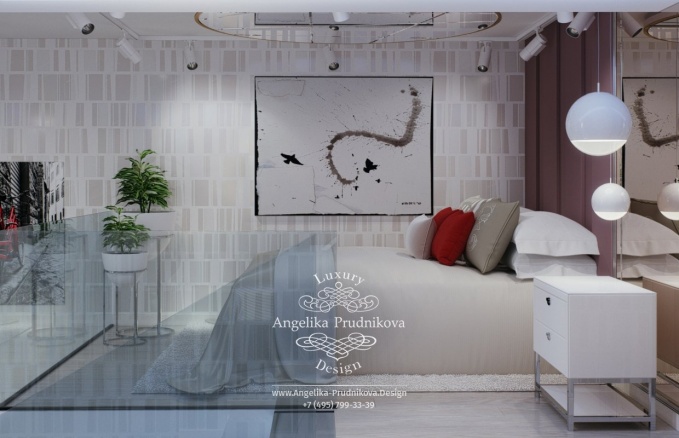 Дизайн-проект интерьера детской спальни для девушки в ЖК Art Residence
