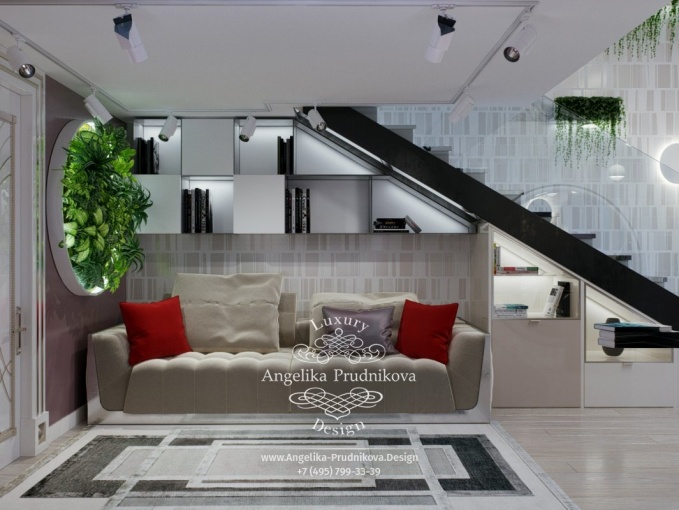 Дизайн-проект интерьера детской спальни для девушки в ЖК Art Residence