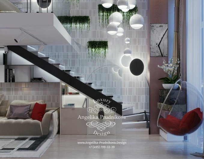 Дизайн-проект интерьера детской спальни для девушки в ЖК Art Residence