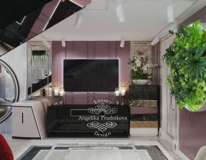 Дизайн-проект интерьера детской спальни для девушки в ЖК Art Residence