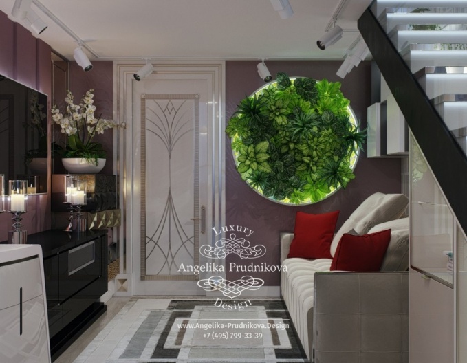 Дизайн-проект интерьера детской спальни для девушки в ЖК Art Residence