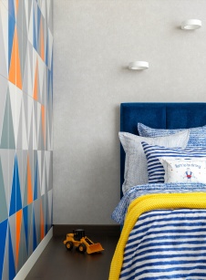 Фото интерьера детской пентхауса в стиле фьюжн