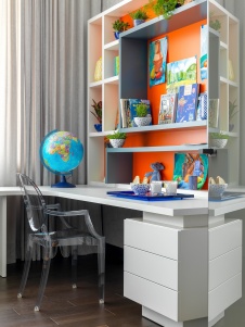 Фото интерьера детской пентхауса в стиле фьюжн