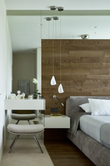 Фото интерьера спальни дома в стиле минимализм