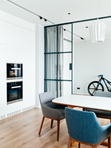 Фото интерьера столовой в стиле минимализм