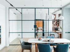 Фото интерьера столовой в стиле минимализм