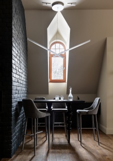 Фото интерьера зоны отдыха дома в стиле неоклассика