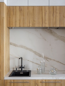 Фото интерьера кухни квартиры в стиле минимализм