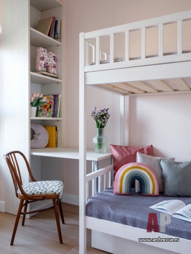 Фото интерьера детской квартиры в стиле минимализм