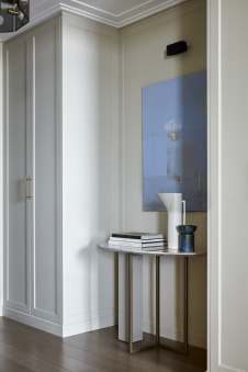 Фото интерьера входной зоны квартиры в американском стиле