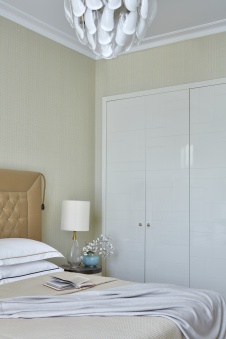 Фото интерьера спальни квартиры в стиле ар-деко