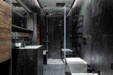 Фото интерьера санузла дома в нормандском стиле