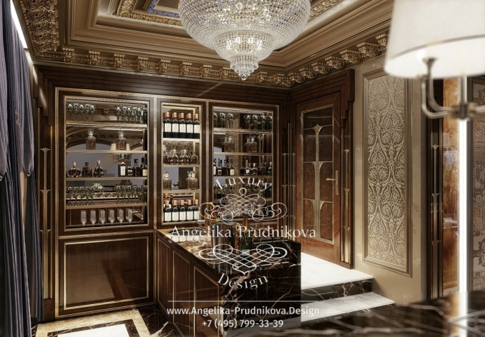 Дизайн-проект интерьера гостиницы в стиле барокко в Москве