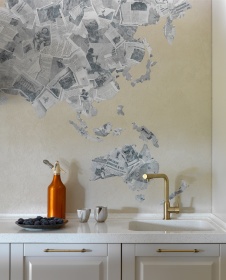 Фото интерьера кухни дома в стиле лофт