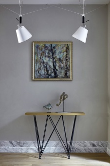 Фото интерьера входной зоны дома в стиле фьюжн