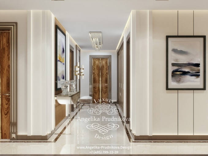 Дизайн-проект интерьера квартиры в ЖК BARRIN HOUSE в стиле лофт