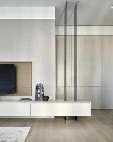 Фото интерьера гостиной квартиры в стиле минимализм