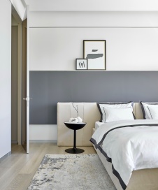 Фото интерьера спальни квартиры в стиле минимализм