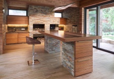 Фото беседки в эко-стиле